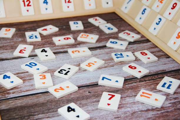 istock traditional turkish a board game okey 1389487856