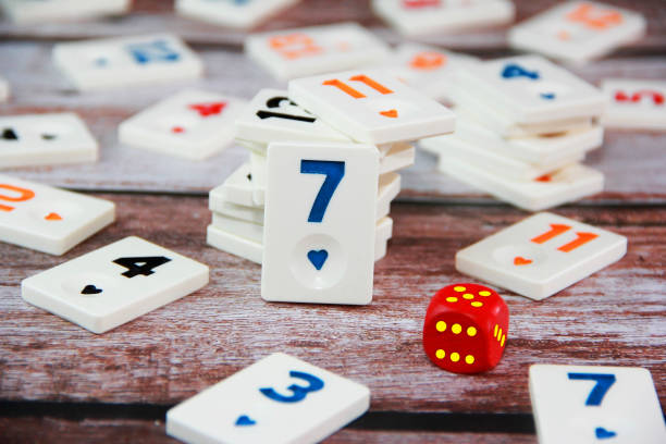 istock traditional turkish a board game okey 1389487867