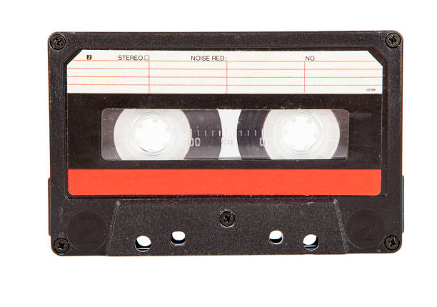 istock Audio cassette isolated on the white background 1389494873