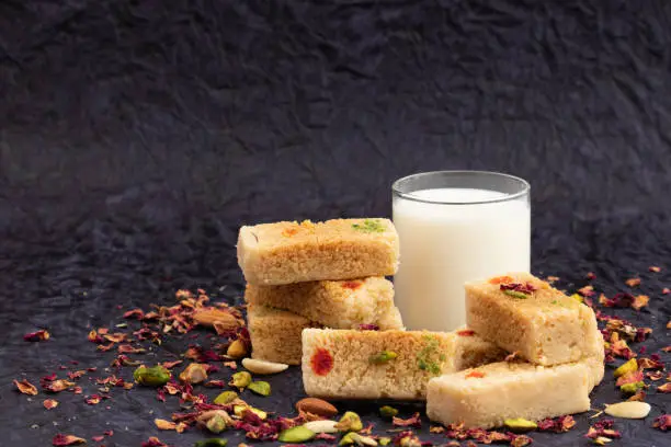 Photo of Milkcake Kalakand Burfi Or Alwar Ka Mawa Barfi Mithai Is Made Of Khoya Mawa Malai Badam Khoa Ghee Mava Badaam Kaju Pista Is Enjoyed On Deepawali, Dussehra, Navaratri, Rakshabandhan, Rakhi Janmasthami
