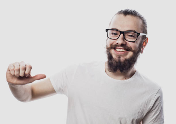 istock Attractive young man in eyeglasses 1389511501