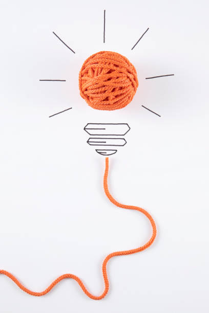istock New Idea Concept with Ball of Yarn 1389518253