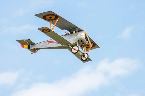 istock Nieuport 23 WW1 biplane 1389520181