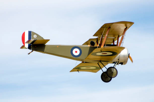 istock Nieuport 28 WW1 biplane 1389526978