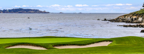 istock Golf course on the Monterey Peninsula, California 1389530571