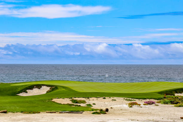 istock Golf course on the Monterey Peninsula, California 1389531859