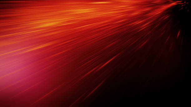 Abstract blurred background, red diagonal sparks on black.