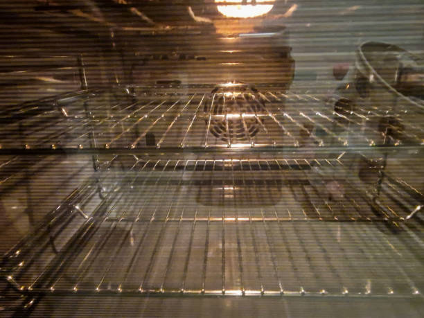 istock Close up of a clean electric oven 1389536148