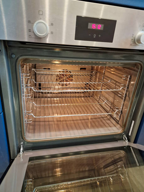 istock Close up of a clean electric oven 1389536247