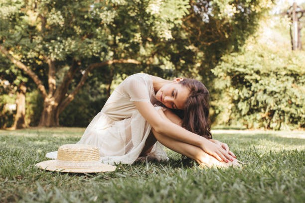 istock Beautiful girl enjoying summer 1389545985