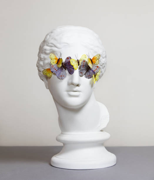 istock Greek Goddess with butterflies 1389553917