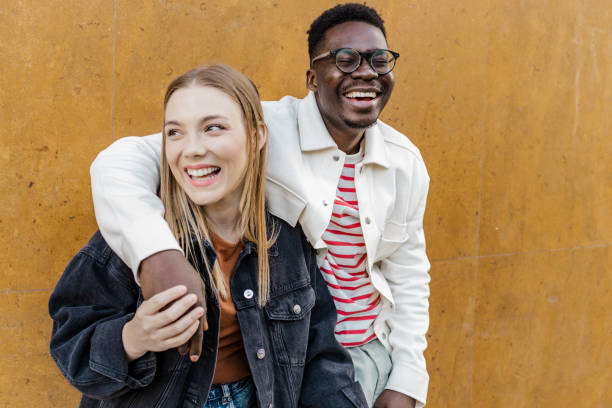 istock Portrait of a multi ethnic couple 1389556548