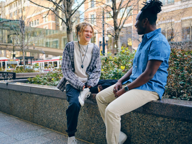 istock Friends Together in a City 1389570829