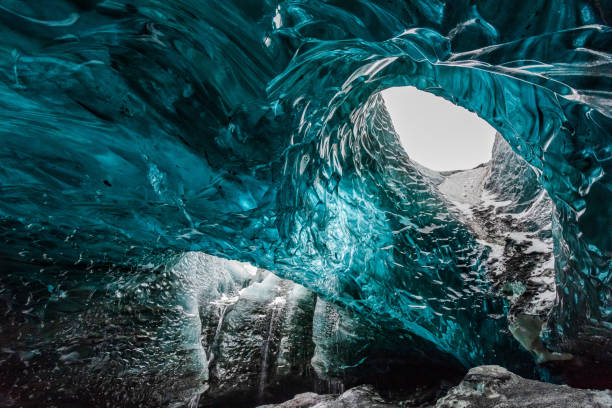 istock Ice Cave in Island 1389572514