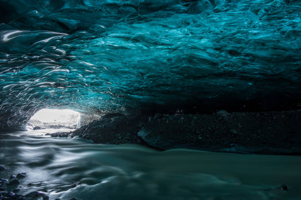 istock Ice Cave in Island 1389572550