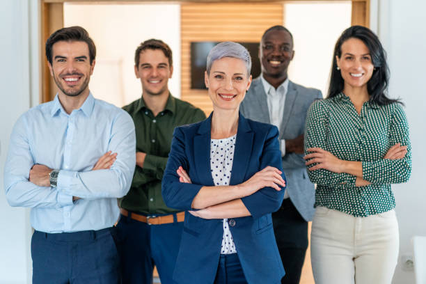istock Portrait of Business team 1389579603
