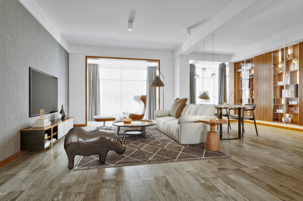 istock 3d render of apartment interior  living and dining room 1389581894