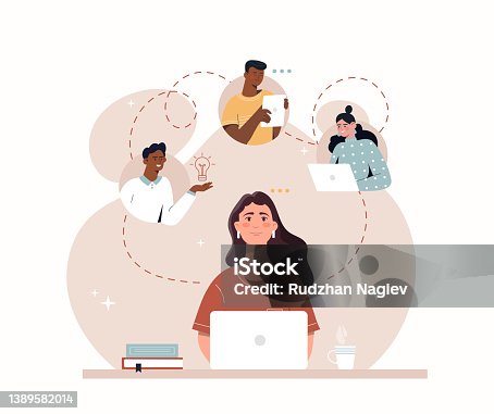 istock Video conference concept 1389582014
