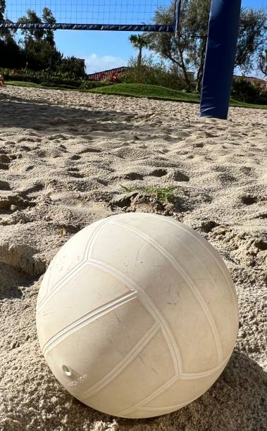 istock Beach Volleyball in the Sand 1389601676