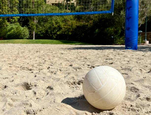 istock Beach Volleyball in the Sand 1389601684