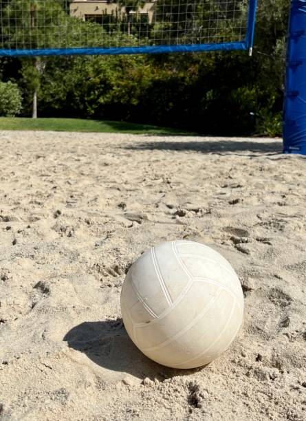 istock Beach Volleyball in the Sand 1389601692