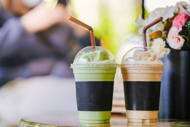 istock Smoothie on the table in the cafe. 1389612292