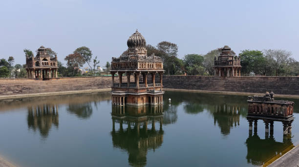 istock Great Masterpiece of Stone Architecture, Santhebennur Pushkarini, Devangere, Karnataka, India  Built by Hanumantappa Nayaka a local Palegar in 16th Century 1389621245