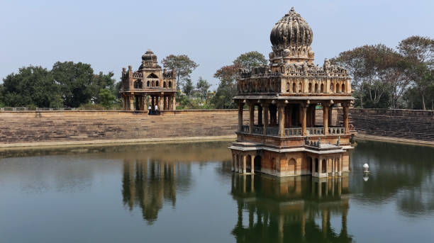 istock Great Masterpiece of Stone Architecture, Santhebennur Pushkarini, Devangere, Karnataka, India  Built by Hanumantappa Nayaka a local Palegar in 16th Century 1389621279