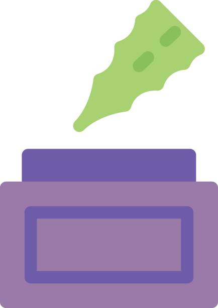 cream cream Vector illustration on a transparent background.Premium quality symmbols.Stroke vector icon for concept and graphic design. aleo vera stock illustrations