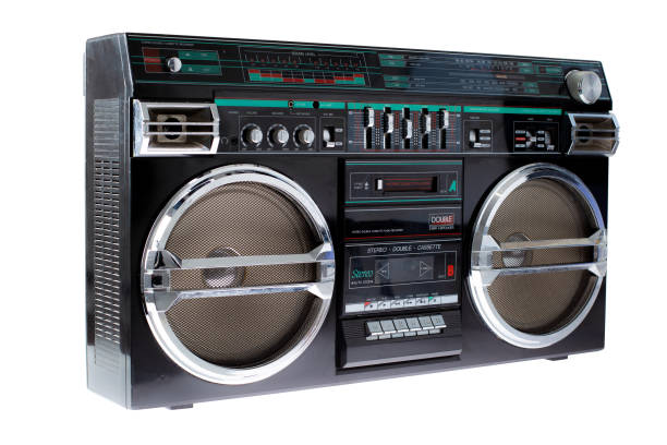 retro boom box - old school rap zdjęcia i obrazy z banku zdjęć