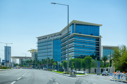 PricewaterhouseCoopers head office building at Mall of Africa in Midrand, South Africa a multinational professional services network of firms operating as partnerships.