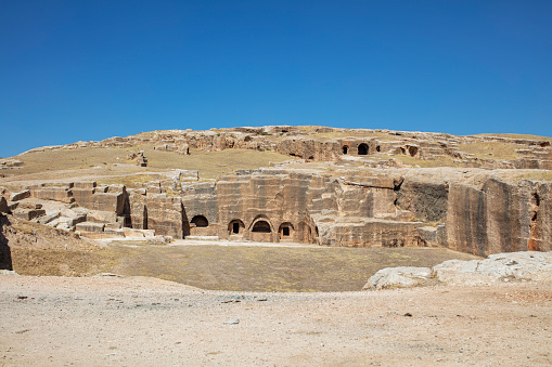 Mardin, Dara Ancient City. Mesopotamia. Mardin, Turkey.Dara Ancient City, one of the most important settlements of Mesopotamia.