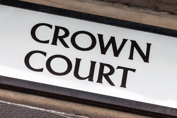 istock Crown court sign 1389642671