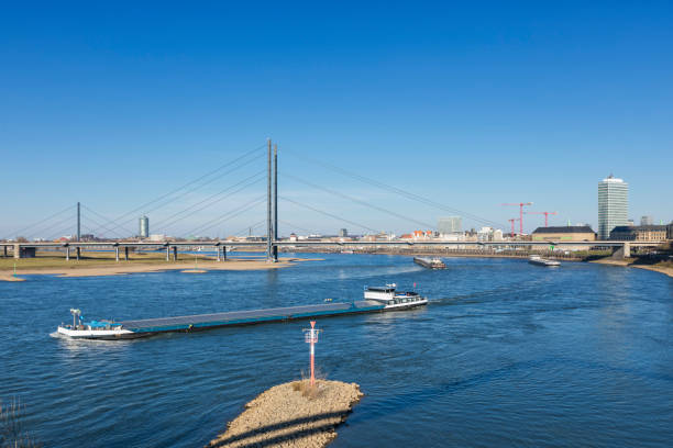 istock River Rhine at Dusseldorf 1389648468