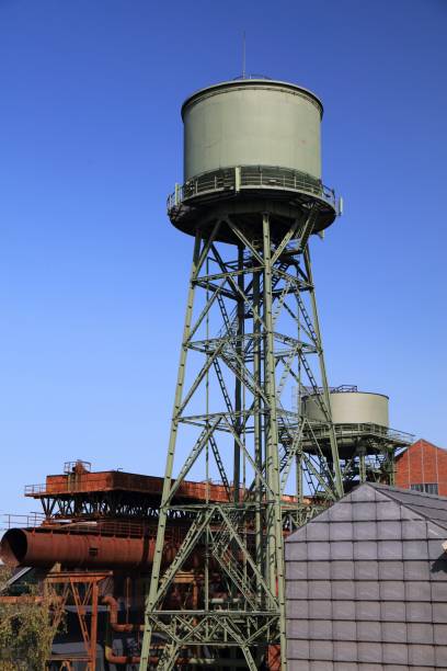 istock Water tower in Bochum Germany 1389653262