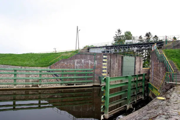 Dam on the Vistula River