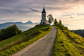 istock A famous old rustical church is a place for pilgrimage. 1389692500