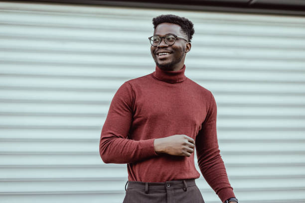 istock Confident young man on the street 1389698821