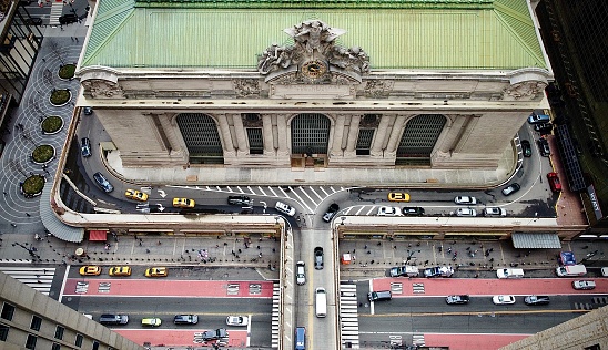 Grand Central Terminal from above