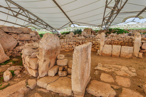 istock Magalithis site in Mnajdra and Hagar Quim on Malta 1389704345