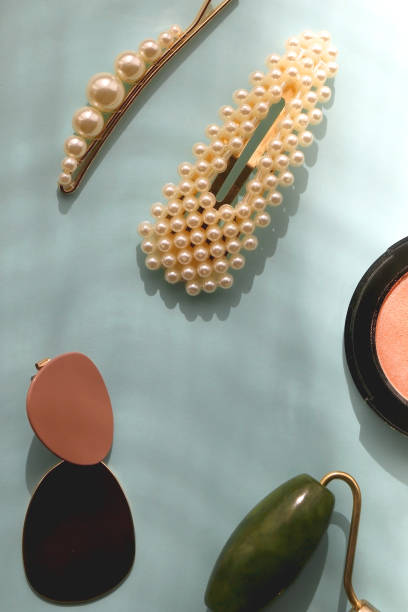 istock Beauty Products and Gold Accessories 1389705074