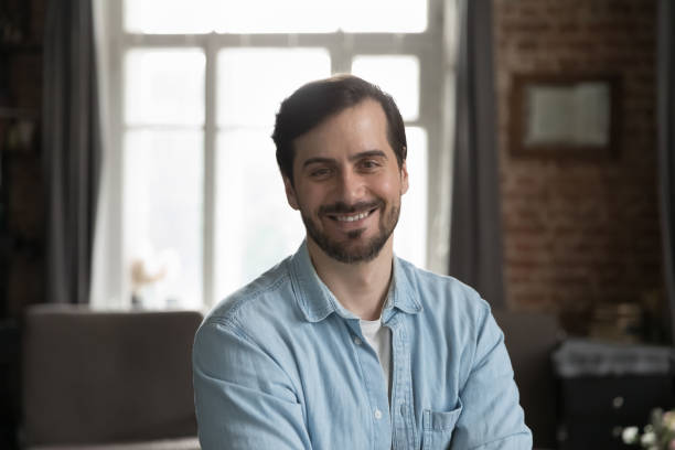 istock Happy successful entrepreneur man in casual, startup project leader 1389713023