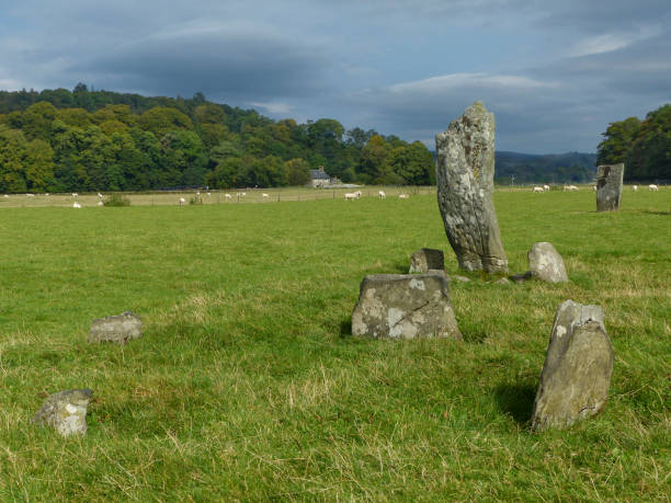istock Nether Largie Standing Stones, Kilmartin, Scotland 1389753565