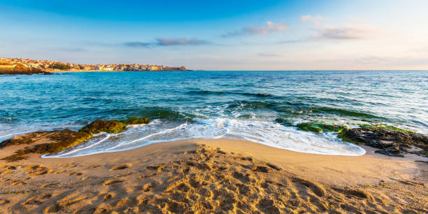 istock calm morning scenery at the beach 1389754690