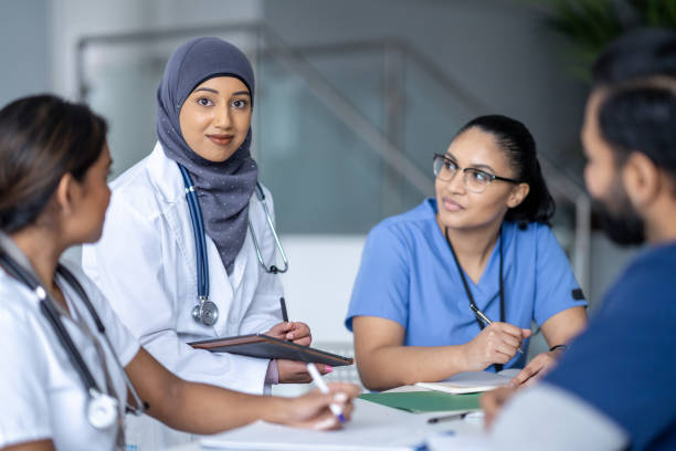 istock Nursing Staff Team Meeting 1389755767