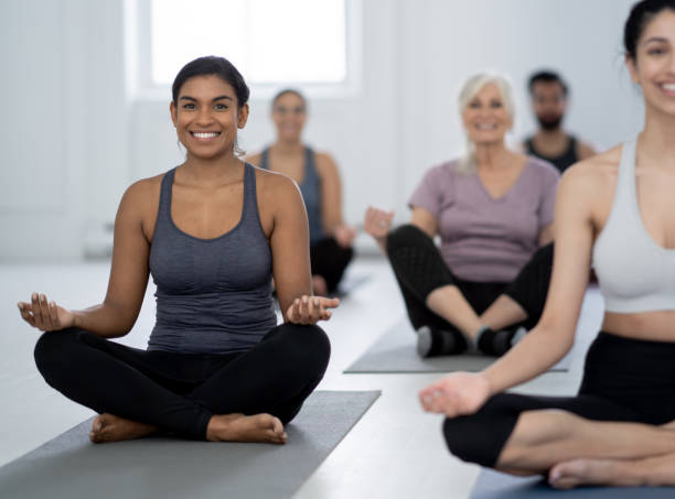 istock Adult Meditation Class 1389759815