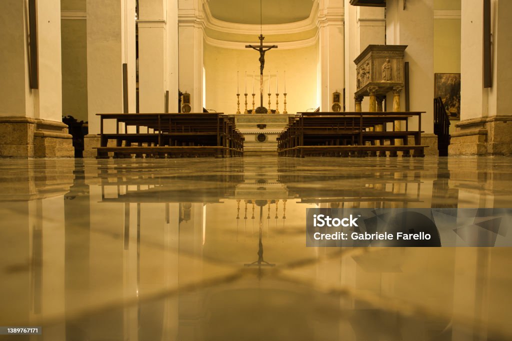 Co-Cathedral of Saints Albert and Martial, Colle Val d'Elsa Christianity Stock Photo
