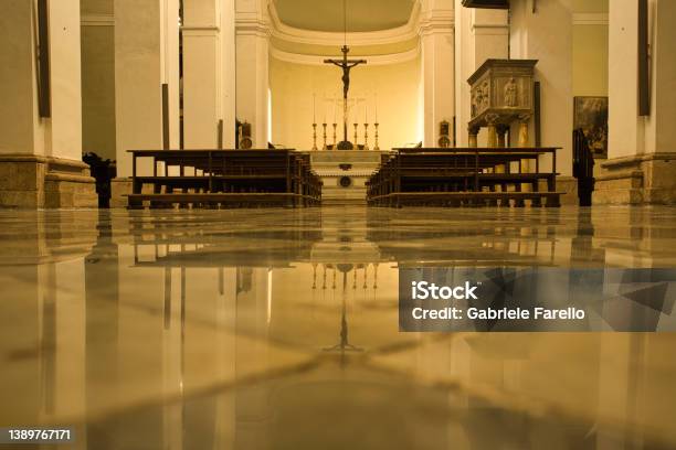 Cocathedral Of Saints Albert And Martial Colle Val Delsa Stock Photo - Download Image Now