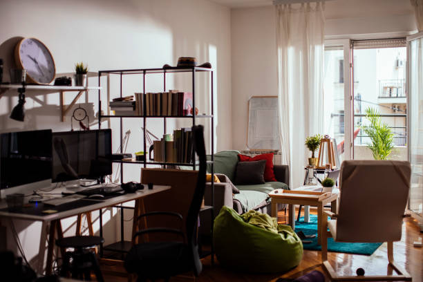 istock It's hard to draw a line between work and private space when working from home 1389768649
