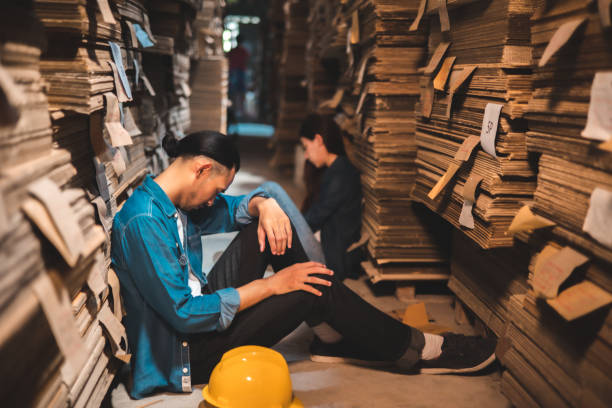 Free Stock Photo of Tried worker in the factory | Download Free Images ...